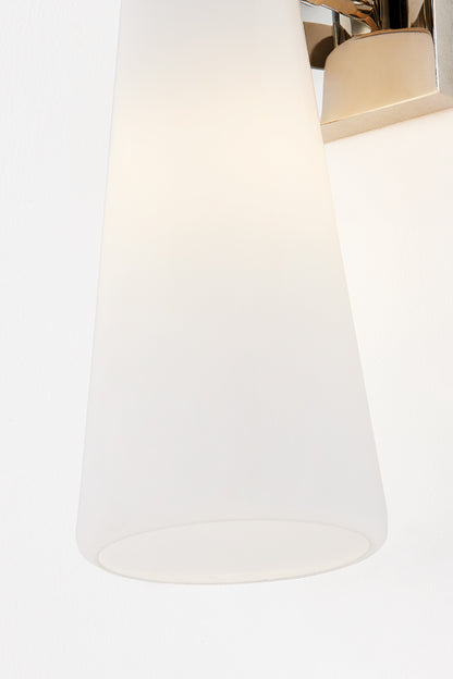 Hudson Valley Trude Wall Sconce Polished Nickel detail view 4
