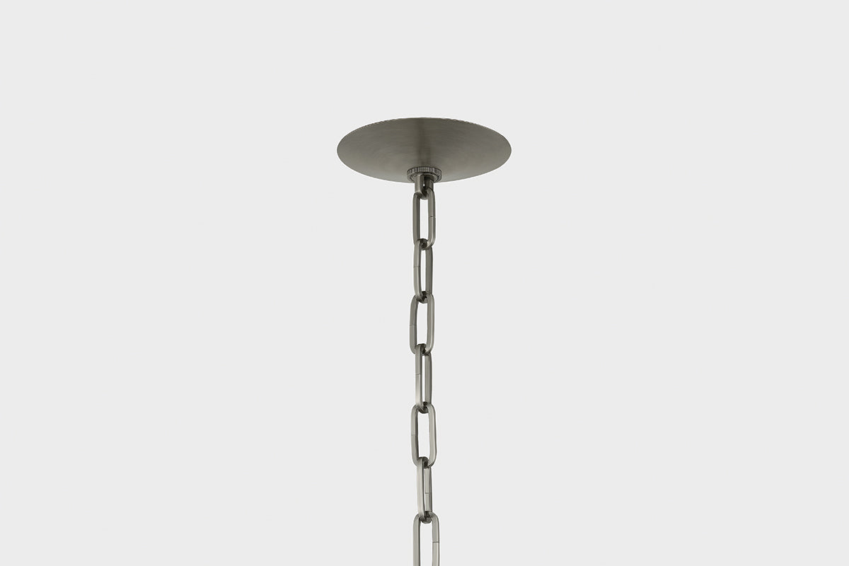 Troy Tully Outdoor Lantern Vintage Pewter Detail 1
