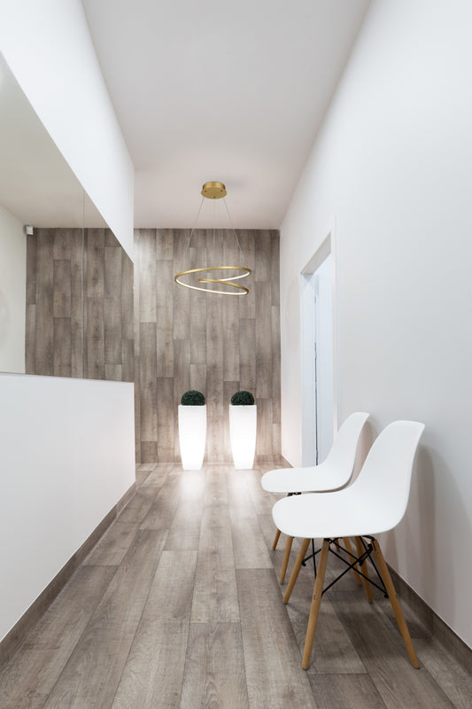 Twist 19" LED Pendant