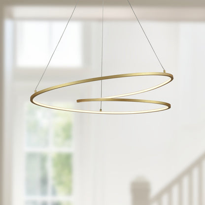 Twist 32" LED Pendant