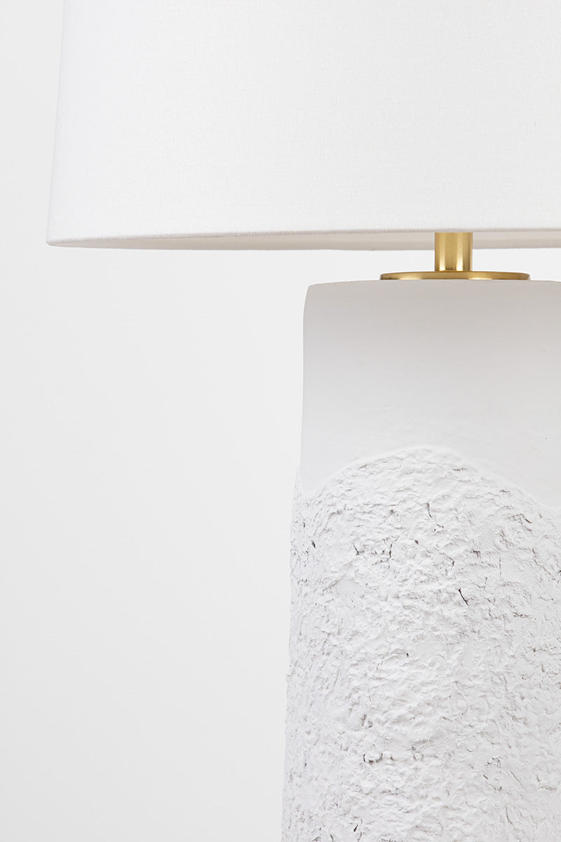 Hudson Valley Tolland Table Lamp Aged Brass detail view 5