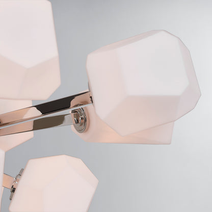Hudson Valley Tring Chandelier Polished Nickel detail view 1