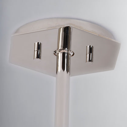 Hudson Valley Tring Chandelier Polished Nickel detail view 3