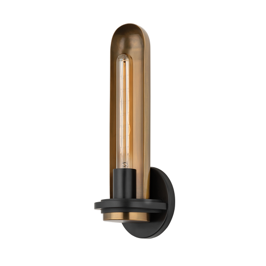 Troy Tuscon Wall Sconce Patina Brass