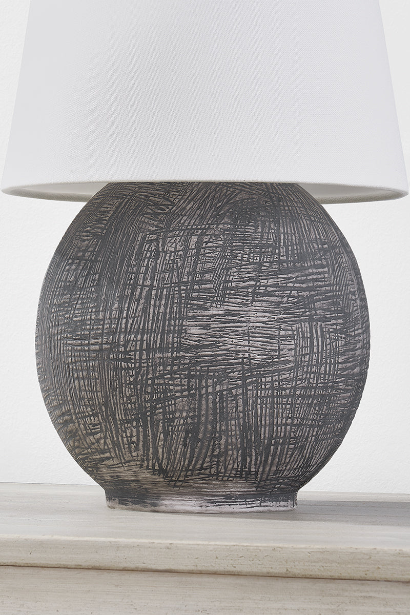 Hudson Valley Ulsterville Table Lamp Aged Brass detail view 3
