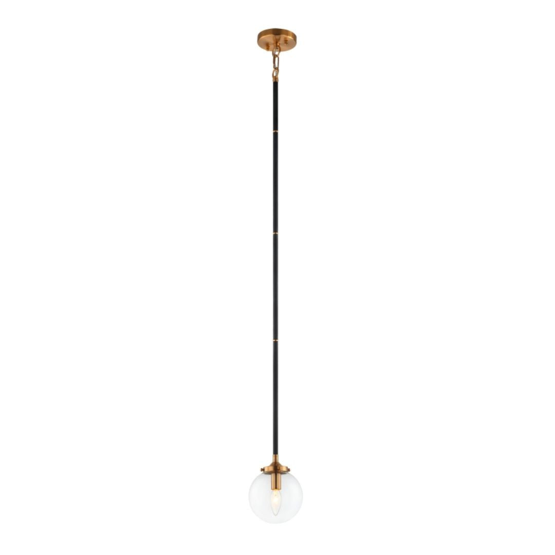 Matteo Lighting Particles Pendant Black, Chrome