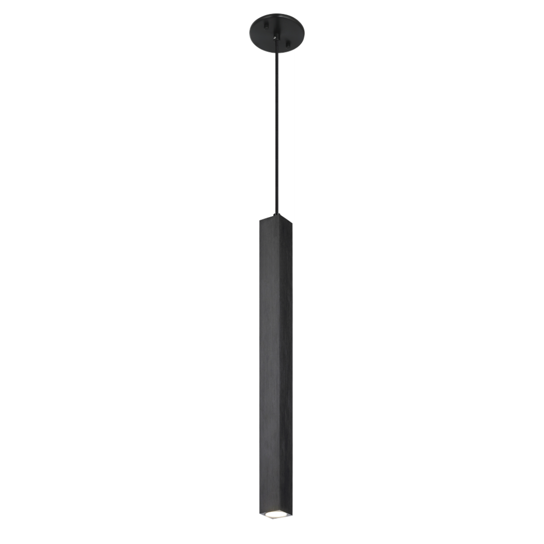 Matteo Lighting Royce 24-in LED Mini Pendant Oxidized Black