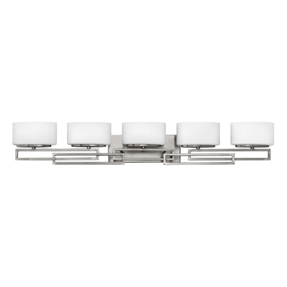 Hinkley Lanza Bath Vanity Light Antique Nickel
