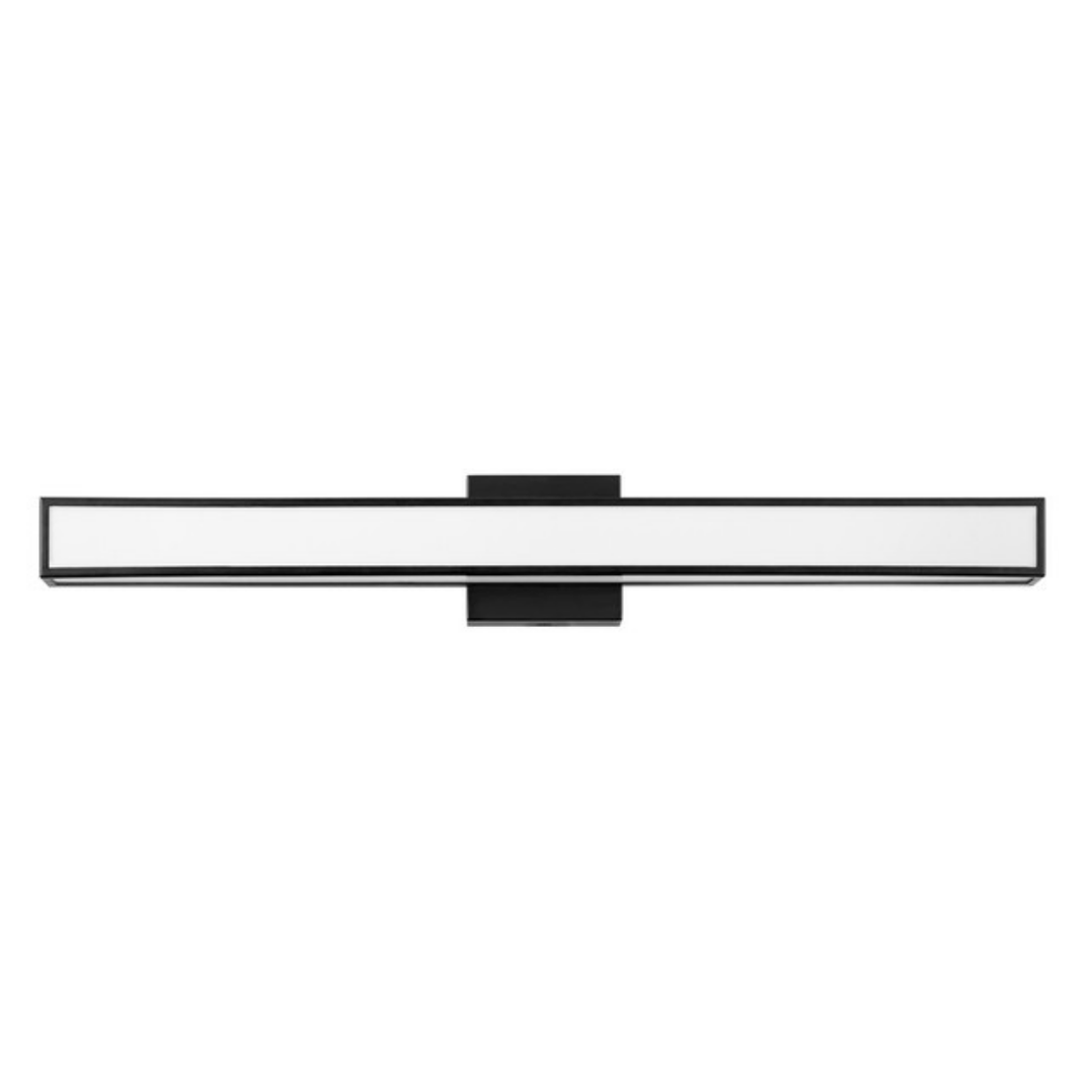 Alto Large Led Vanity Light, 4-Light, Black, 30"W, Hinkley (51404BK YG6A)