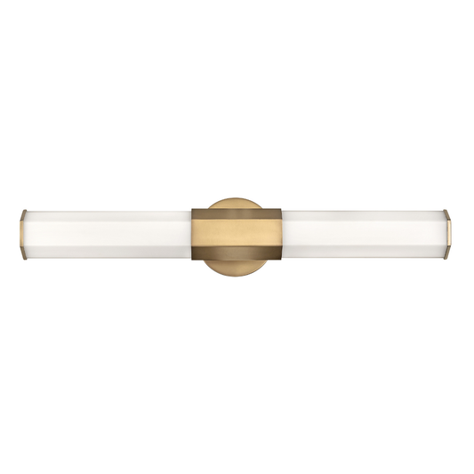 Hinkley Facet Bath Vanity Light Heritage Brass