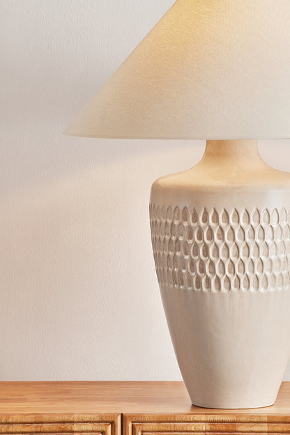 Hudson Valley Valleydale Table Lamp Aged Brass detail view 5