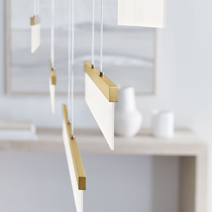 Sweep Linear Chandelier