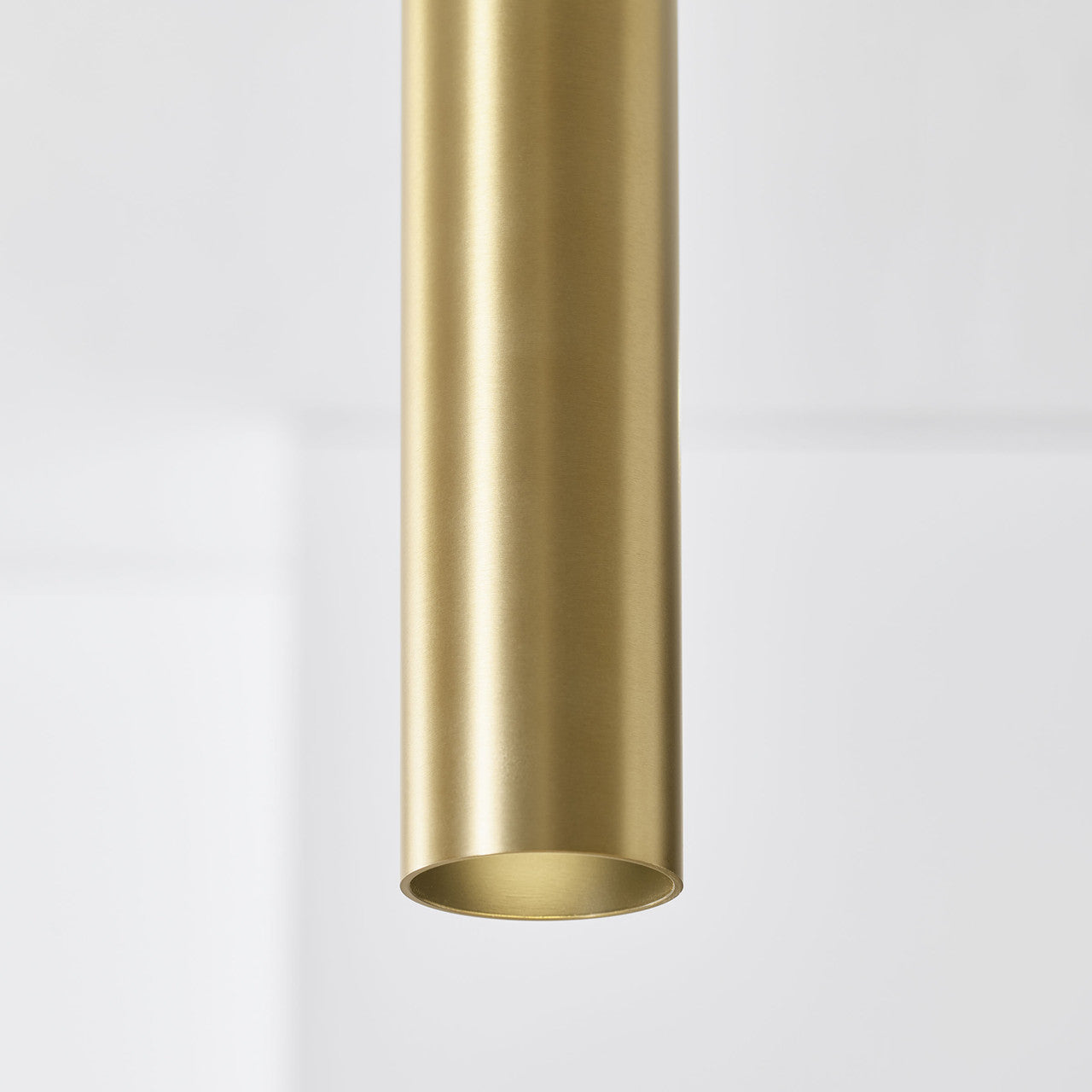 Visual Comfort Modern Piper Pendant White, Satin Nickel