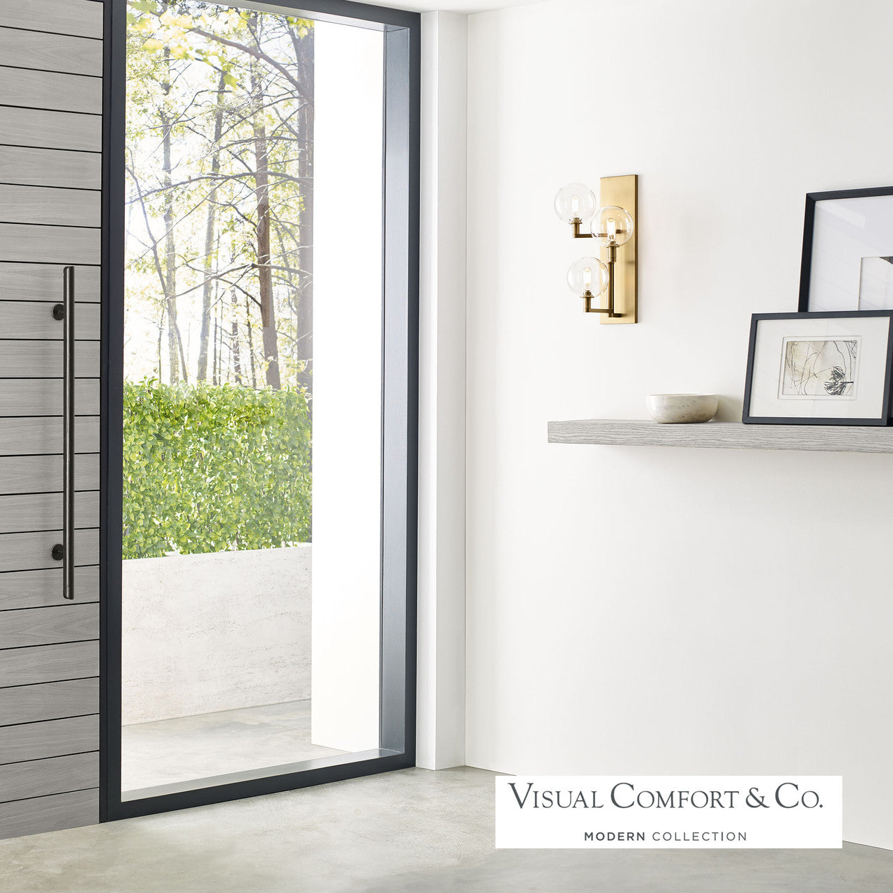 Sconces-Visual Comfort & Co. Modern Collection-700WSGMBT