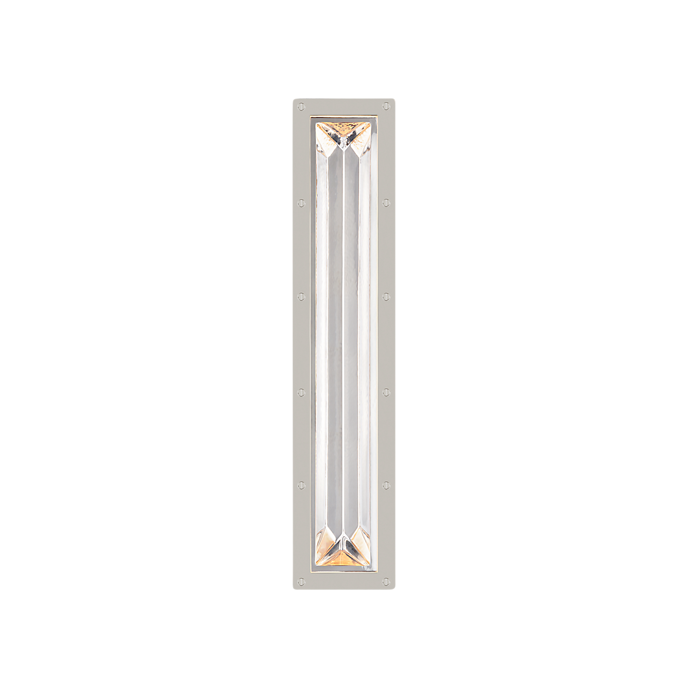 Ralph Lauren Rolland 27" Sconce Polished Nickel and Crystal