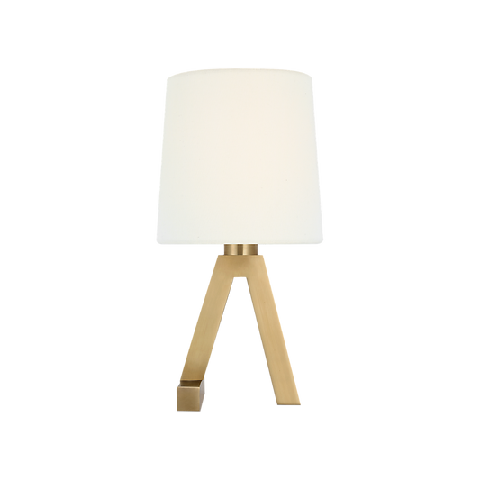 Ralph Lauren Hedger 11" Accent Lamp Natural Brass