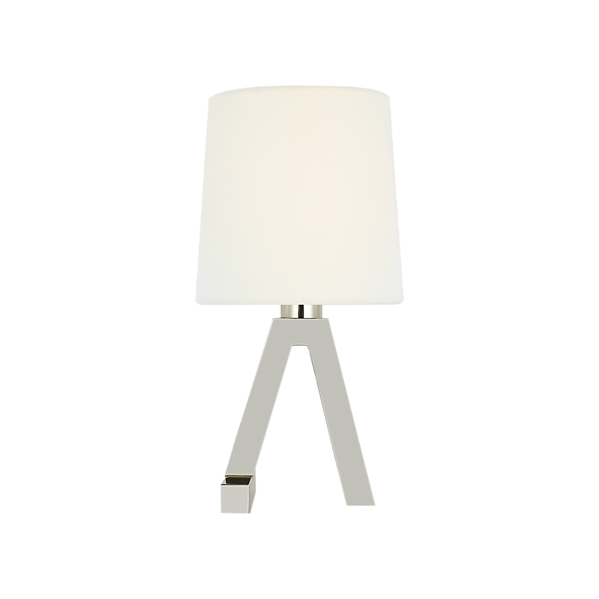 Ralph Lauren Hedger 11" Accent Lamp Polished Nickel
