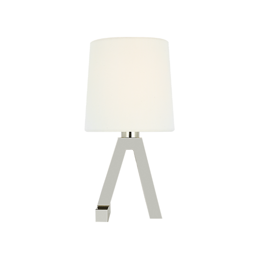 Ralph Lauren Hedger 11" Accent Lamp Polished Nickel