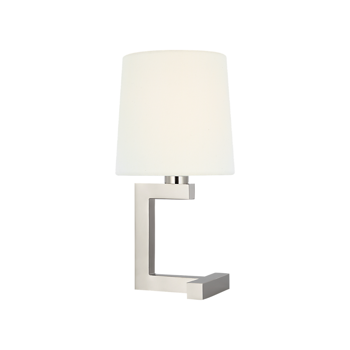 Ralph Lauren Hedger 12" Accent Lamp Polished Nickel