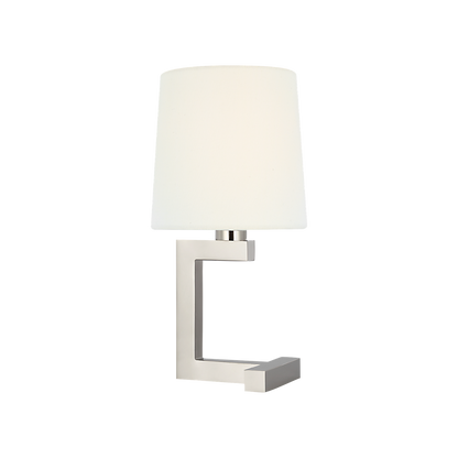 Ralph Lauren Hedger 12" Accent Lamp Polished Nickel