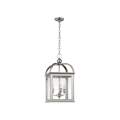 Ralph Lauren Rhoades 16" Lantern Polished Nickel