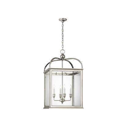 Ralph Lauren Rhoades 25" Lantern Polished Nickel