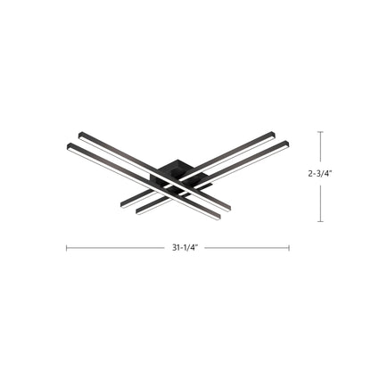 Vega Minor 32" LED Flush Mount