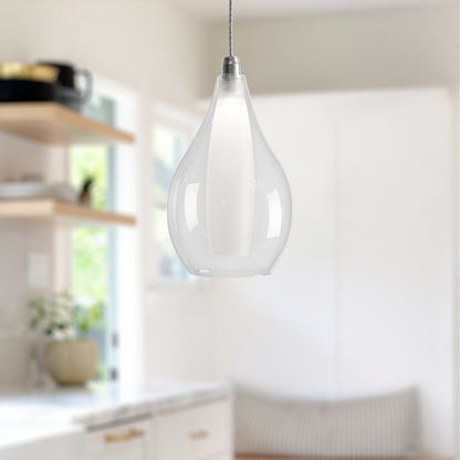 Victoria 5" Chrome LED Pendant