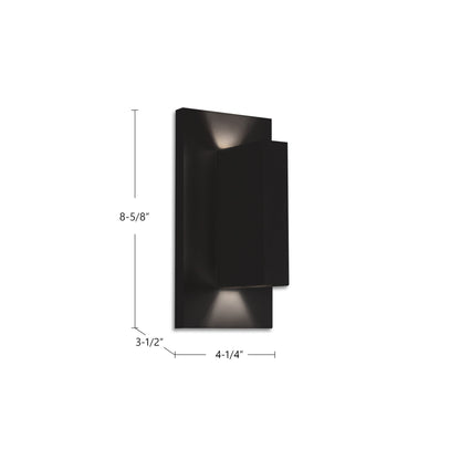 Vista 9" LED Outdoor Wall Sconce