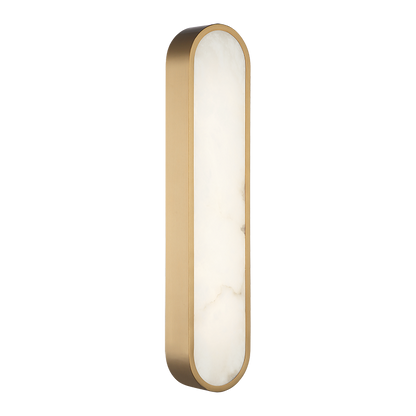 Matteo Lighting Marblestone 22" LED Wall Sconce in Aged Gold Brass (W05922AG)