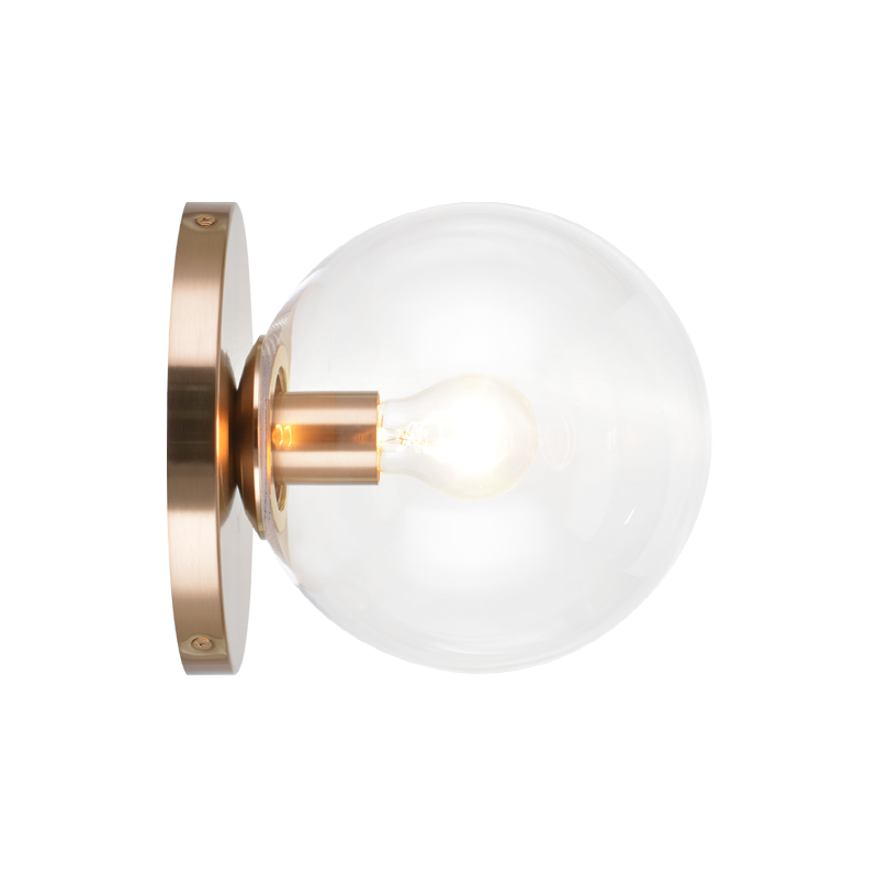 Matteo Lighting Cosmo 8-in Flush Mount Aged Brass