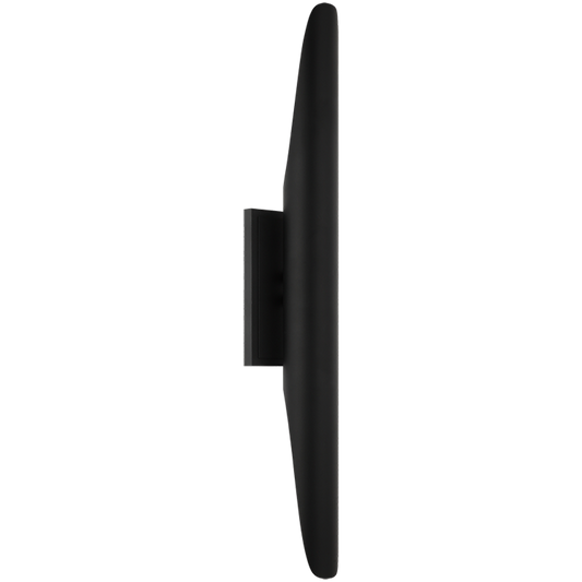 Matteo Lighting Stylus 28" 2-Light Wall Sconce in Matte Black (W32422MB)