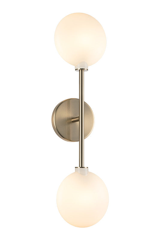 Matteo Lighting Peony 23" 2-Light Bath Vanity Light in Champagne Gold (W33712CG)