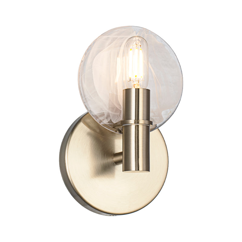 Matteo Lighting Cloudburst 8" Wall Sconce in Champagne Gold (W33801CG) – alternate view