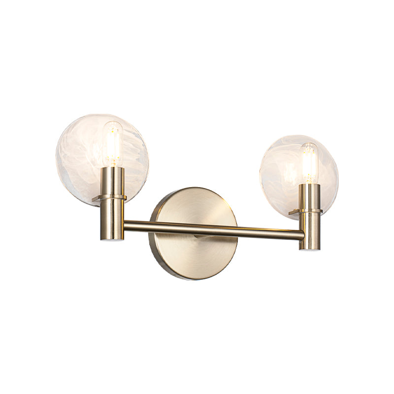 Matteo Lighting Cloudburst 16" 2-Light Bath Vanity Light in Champagne Gold (W33802CG) – alternate view
