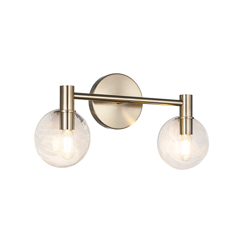 Matteo Lighting Cloudburst 16" 2-Light Bath Vanity Light in Champagne Gold (W33802CG) – alternate view