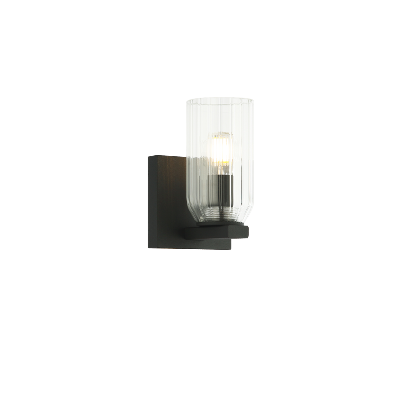 Matteo Lighting Westlock 7" Wall Sconce in Matte Black (W34001MB)