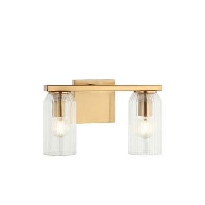 Matteo Lighting Westlock 12" 2-Light Bath Vanity Light in Aged Gold Brass (W34002AG) – alternate view