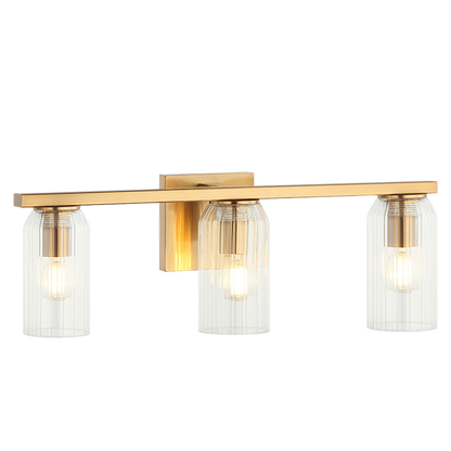 Matteo Lighting Westlock 20" 3-Light Bath Vanity Light in Aged Gold Brass (W34003AG) – alternate view