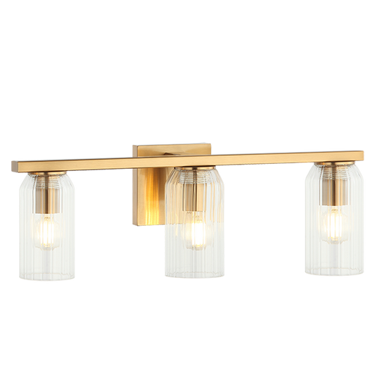 Matteo Lighting Westlock 20" 3-Light Bath Vanity Light in Aged Gold Brass (W34003AG) – alternate view