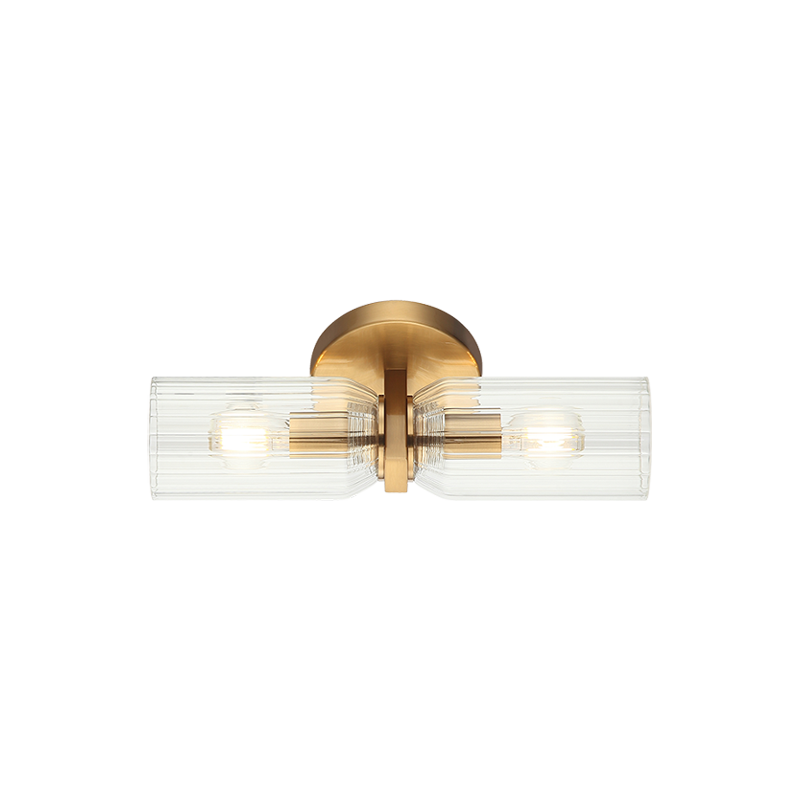 Matteo Lighting Westlock 13" 2-Light Bath Vanity Light in Aged Gold Brass (W34012AG) – alternate view