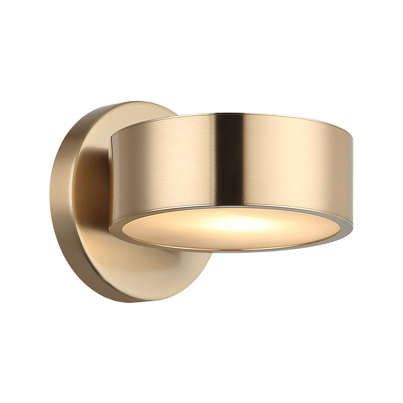 Matteo Lighting Weatherton 6" Wall Sconce in Champagne Gold (W34601CG)