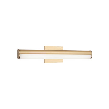 Matteo Lighting Junction 23" LED Wall Sconce in Aged Gold Brass (W36524AG)
