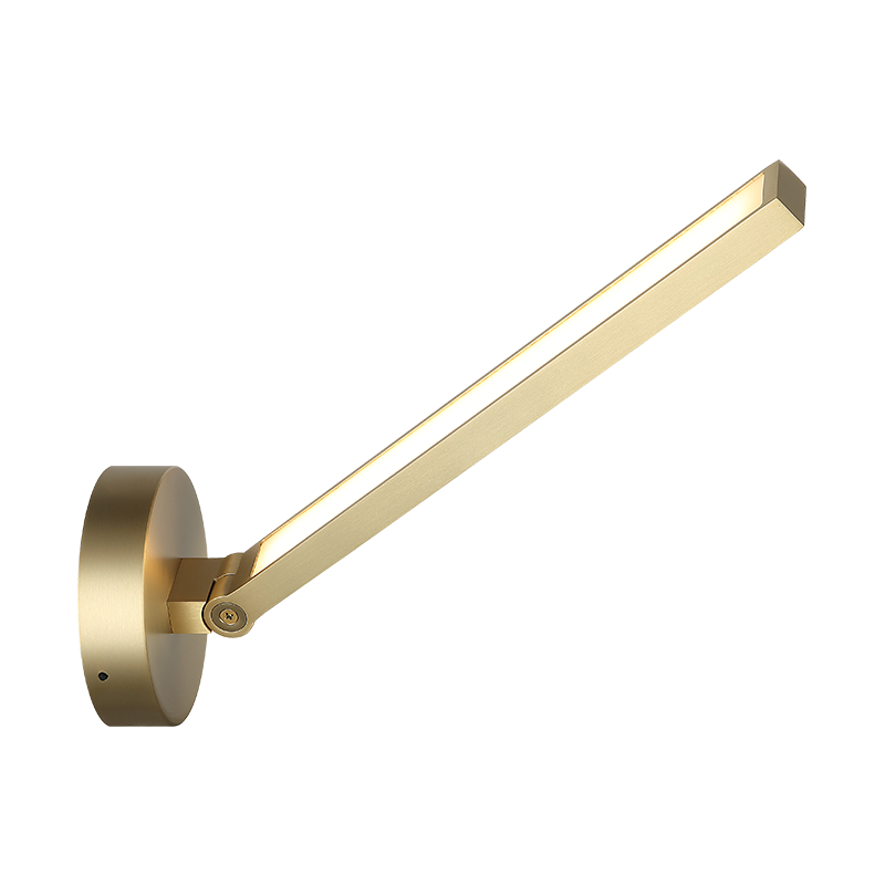 Matteo Lighting Archie 15" LED Bath Vanity Light in Brushed Gold (W39015BG) – alternate view