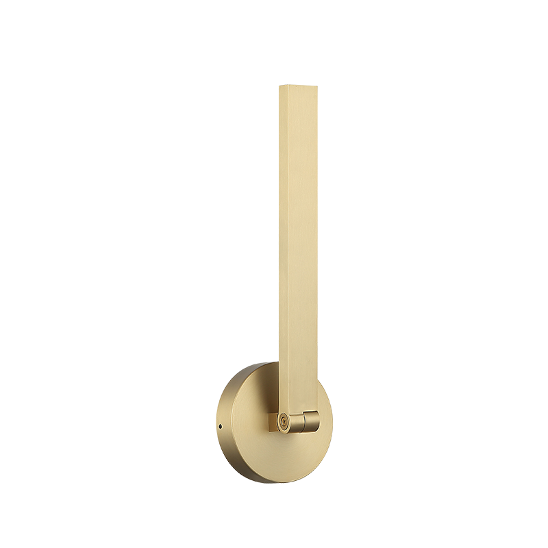 Matteo Lighting Archie 15" LED Bath Vanity Light in Brushed Gold (W39015BG)