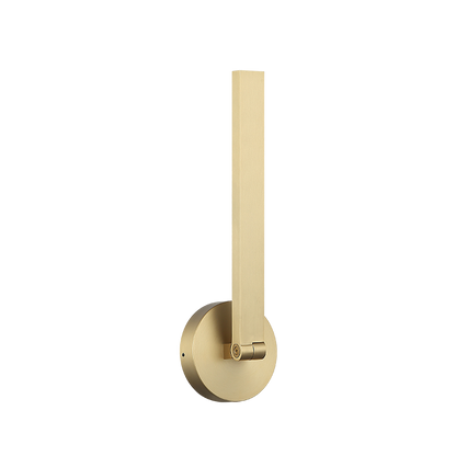 Matteo Lighting Archie 15" LED Bath Vanity Light in Brushed Gold (W39015BG)