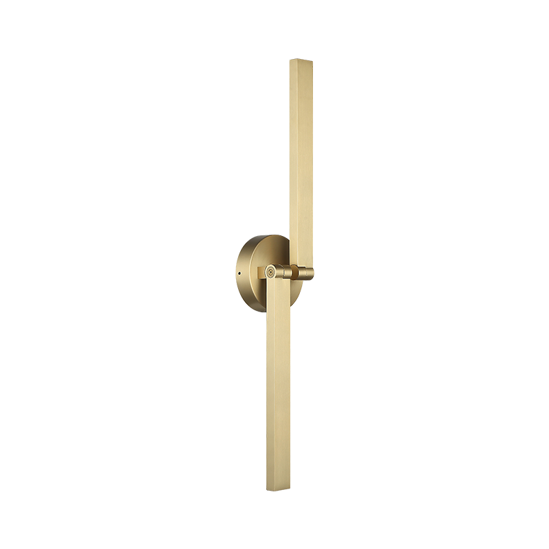 Matteo Lighting Archie 26" 2-Light LED Bath Vanity Light in Brushed Gold (W39026BG)