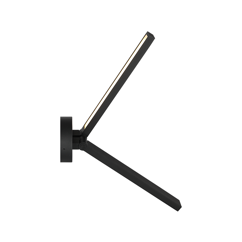 Matteo Lighting Archie 26" 2-Light LED Bath Vanity Light in Matte Black (W39026MB) – alternate view