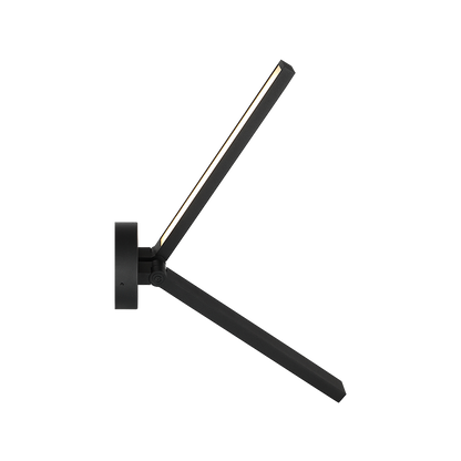 Matteo Lighting Archie 26" 2-Light LED Bath Vanity Light in Matte Black (W39026MB) – alternate view