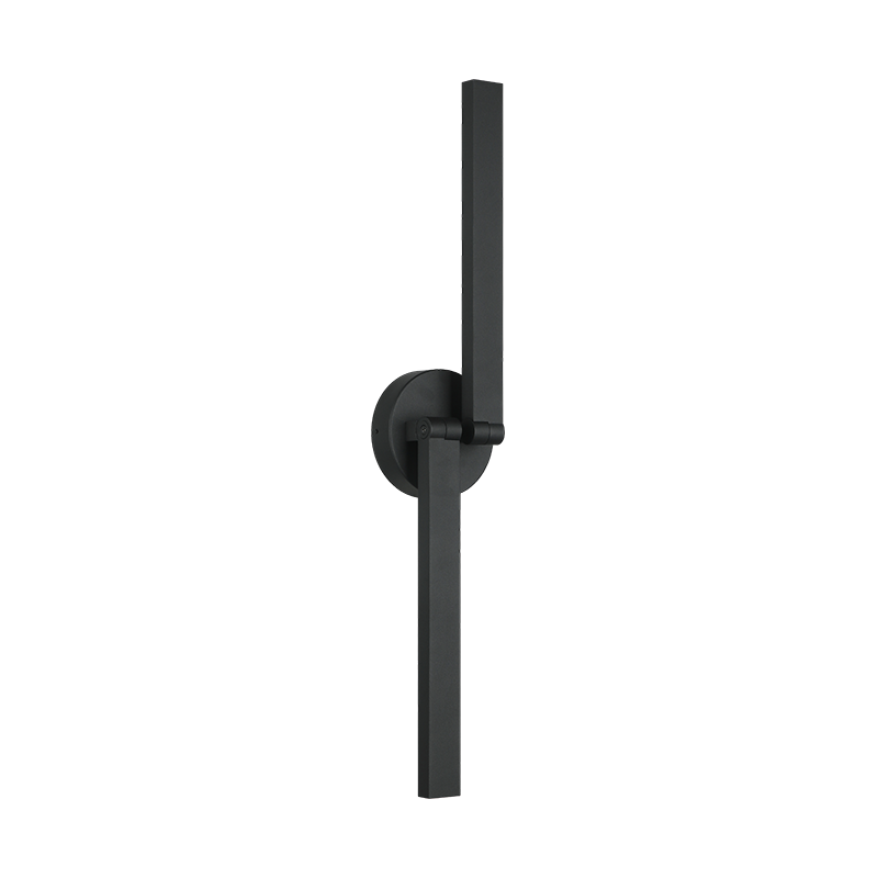 Matteo Lighting Archie 26" 2-Light LED Bath Vanity Light in Matte Black (W39026MB)